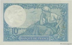 10 Francs MINERVE FRANCE  1922 F.06.06 AU