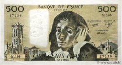 500 Francs PASCAL FRANCE  1984 F.71.30