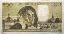 500 Francs PASCAL FRANCE  1975 F.71.13 TB