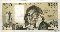 500 Francs PASCAL FRANCE  1986 F.71.34