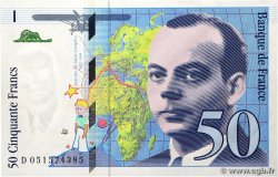 50 Francs SAINT-EXUPÉRY modifié FRANCE  1999 F.73.05