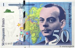 50 Francs SAINT-EXUPÉRY modifié FRANCE  1999 F.73.05