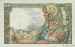 10 Francs MINEUR FRANCIA  1947 F.08.19 FDC