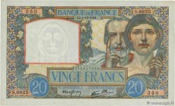 20 Francs TRAVAIL ET SCIENCE FRANCIA  1941 F.12.20 SPL+