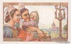 20 Francs PÊCHEUR FRANCIA  1944 F.13.09 SC+