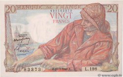 20 Francs PÊCHEUR FRANCE  1949 F.13.14