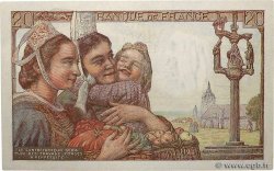 20 Francs PÊCHEUR FRANCE  1950 F.13.17 XF+