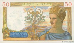 50 Francs CÉRÈS modifié FRANCE  1939 F.18.29 SUP