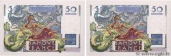 50 Francs LE VERRIER Consécutifs FRANCE  1946 F.20.05 UNC