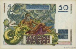 50 Francs LE VERRIER Petit numéro FRANCIA  1947 F.20.09 FDC