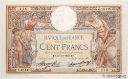 100 Francs LUC OLIVIER MERSON grands cartouches FRANCIA  1933 F.24.12a