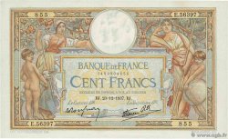 100 Francs LUC OLIVIER MERSON type modifié FRANCIA  1937 F.25.06 SPL+