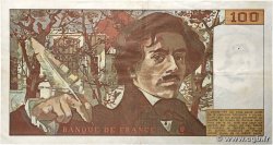 100 Francs DELACROIX modifié FRANCE  1982 F.69.06 TTB