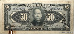 50 Dollars CHINE Shanghaï 1928 P.0198b TB