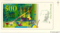 500 Francs PIERRE ET MARIE CURIE Épreuve FRANCIA  1992 F.- FDC