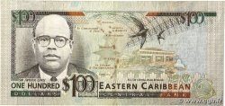 100 Dollars CARAÏBES  1993 P.30g TTB+