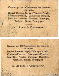 25 Centimes Lot FRANCE régionalisme et divers Rethel 1917 JP.08-172 TB