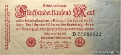 500000 Mark ALLEMAGNE  1923 P.092 TTB