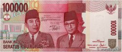 100000 Rupiah INDONÉSIE  2007 P.146d NEUF