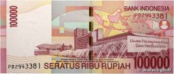 100000 Rupiah INDONÉSIE  2007 P.146d NEUF
