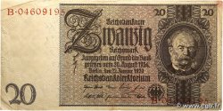 20 Reichsmark ALLEMAGNE  1929 P.181b TB+
