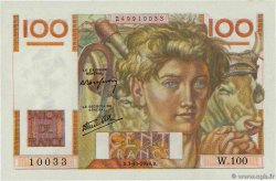 100 Francs JEUNE PAYSAN FRANCE  1946 F.28.09 UNC