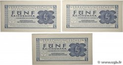 5 Reichsmark Lot ALLEMAGNE  1944 P.M39 SPL