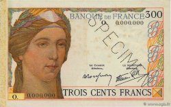 300 Francs Spécimen FRANCIA  1938 F.29.01Sp SPL