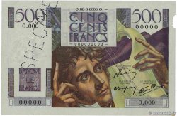 500 Francs CHATEAUBRIAND Spécimen FRANCIA  1945 F.34.01Sp SPL