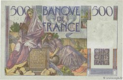 500 Francs CHATEAUBRIAND FRANCIA  1945 F.34.03 AU