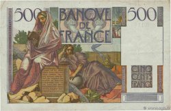 500 Francs CHATEAUBRIAND FRANCE  1952 F.34.10 TTB