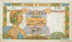500 Francs LA PAIX FRANCIA  1941 F.32.20 q.SPL
