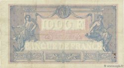1000 Francs BLEU ET ROSE FRANCIA  1926 F.36.42 q.BB