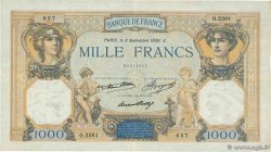 1000 Francs CÉRÈS ET MERCURE FRANCIA  1936 F.37.09 BB