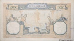 1000 Francs CÉRÈS ET MERCURE type modifié FRANKREICH  1938 F.38.32 fVZ