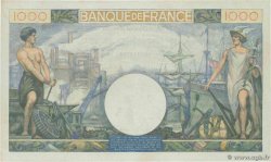 1000 Francs COMMERCE ET INDUSTRIE FRANCE  1944 F.39.11 UNC-