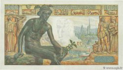 1000 Francs DÉESSE DÉMÉTER FRANCIA  1942 F.40.04 q.FDC