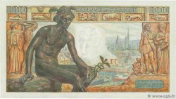 1000 Francs DÉESSE DÉMÉTER FRANCIA  1942 F.40.11 q.FDC