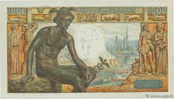 1000 Francs DÉESSE DÉMÉTER FRANCIA  1943 F.40.17 q.FDC