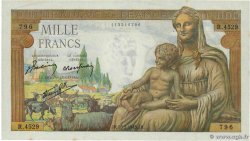 1000 Francs DÉESSE DÉMÉTER FRANCIA  1943 F.40.20 AU