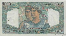 1000 Francs MINERVE ET HERCULE FRANCIA  1949 F.41.27 AU