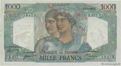 1000 Francs MINERVE ET HERCULE FRANCIA  1950 F.41.33 SPL