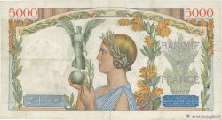 5000 Francs VICTOIRE FRANCIA  1934 F.44.01 q.BB