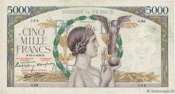 5000 Francs VICTOIRE Impression à plat FRANCE  1939 F.46.02 F