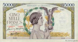 5000 Francs VICTOIRE Impression à plat FRANCE  1942 F.46.32