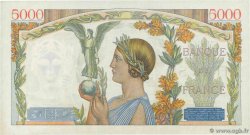 5000 Francs VICTOIRE Impression à plat FRANCE  1942 F.46.32 pr.SPL