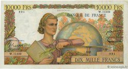 10000 Francs GÉNIE FRANÇAIS FRANCE  1956 F.50.80 TTB
