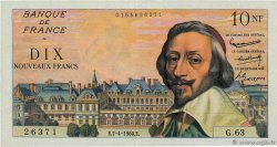 10 Nouveaux Francs RICHELIEU FRANCIA  1960 F.57.06 SPL+