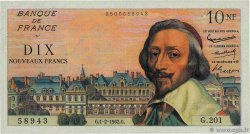10 Nouveaux Francs RICHELIEU FRANCIA  1962 F.57.17 q.SPL