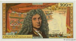 500 Nouveaux Francs MOLIÈRE FRANCIA  1964 F.60.06 AU